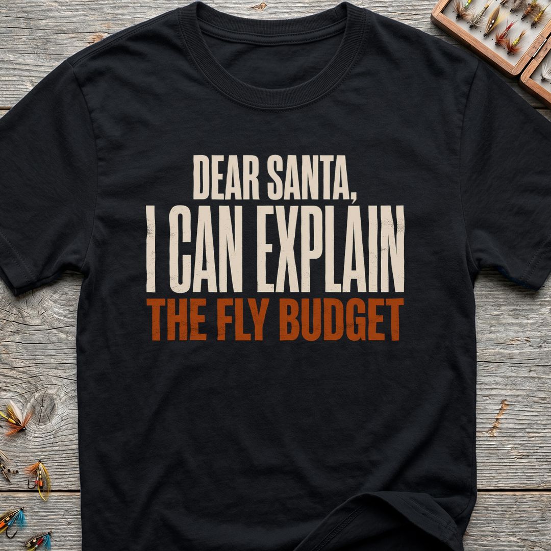 Dear Santa I Can Explain - Black t-shirt