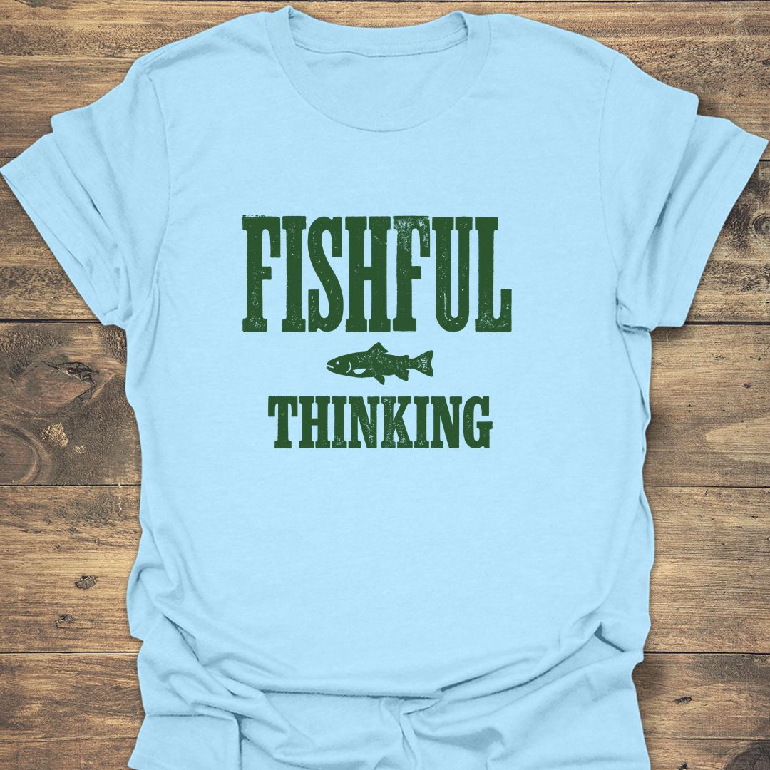Fishful Thinking - Light Blue t-shirt