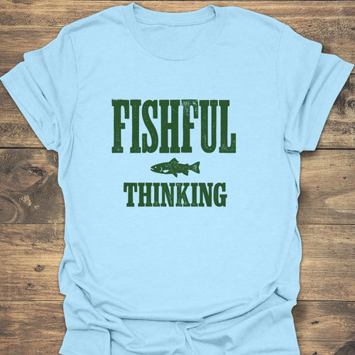 Fishful Thinking - Light Blue t-shirt