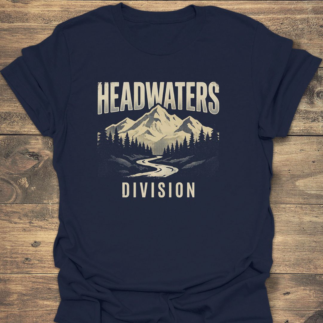 Headwaters Division - Navy t-shirt
