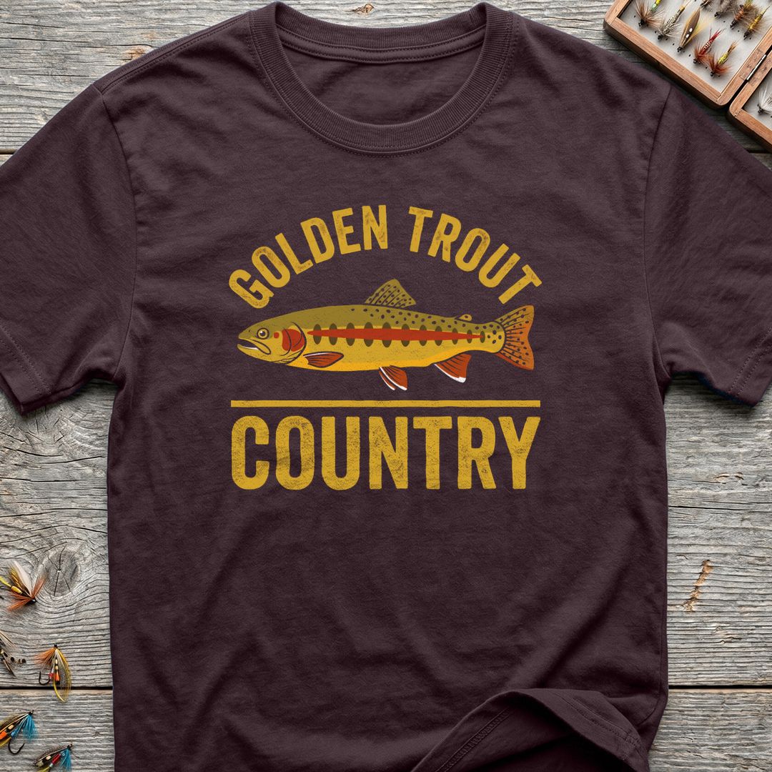 Golden Trout - Dark Chocolate t-shirt