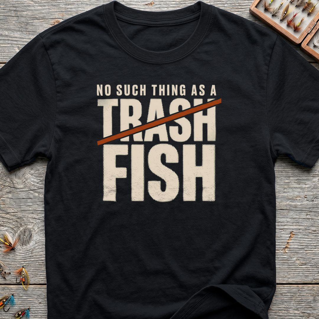 No Such Thing As Trash - Black t-shirt