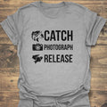 Catch Photograph Release - Sport Grey t-shirt