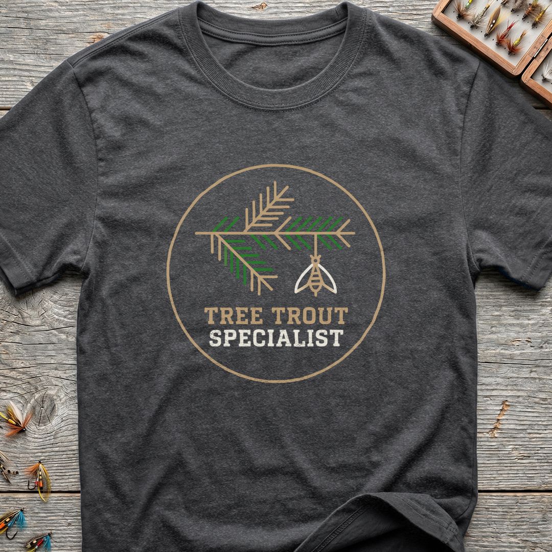 - Dark Heather t-shirt