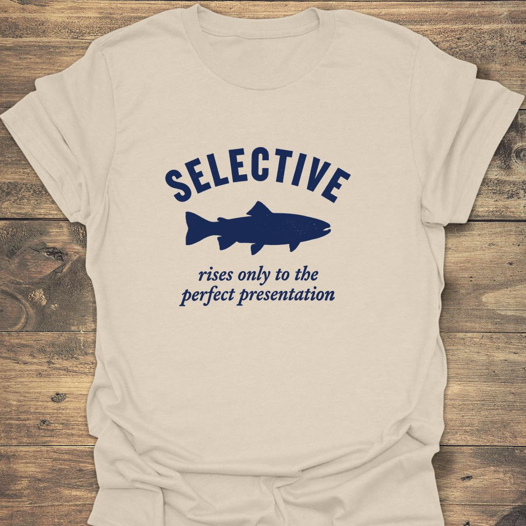 Selective Rises Perfect Presentation - Natural t-shirt