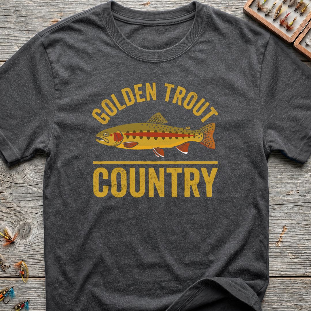 Golden Trout - Dark Heather t-shirt