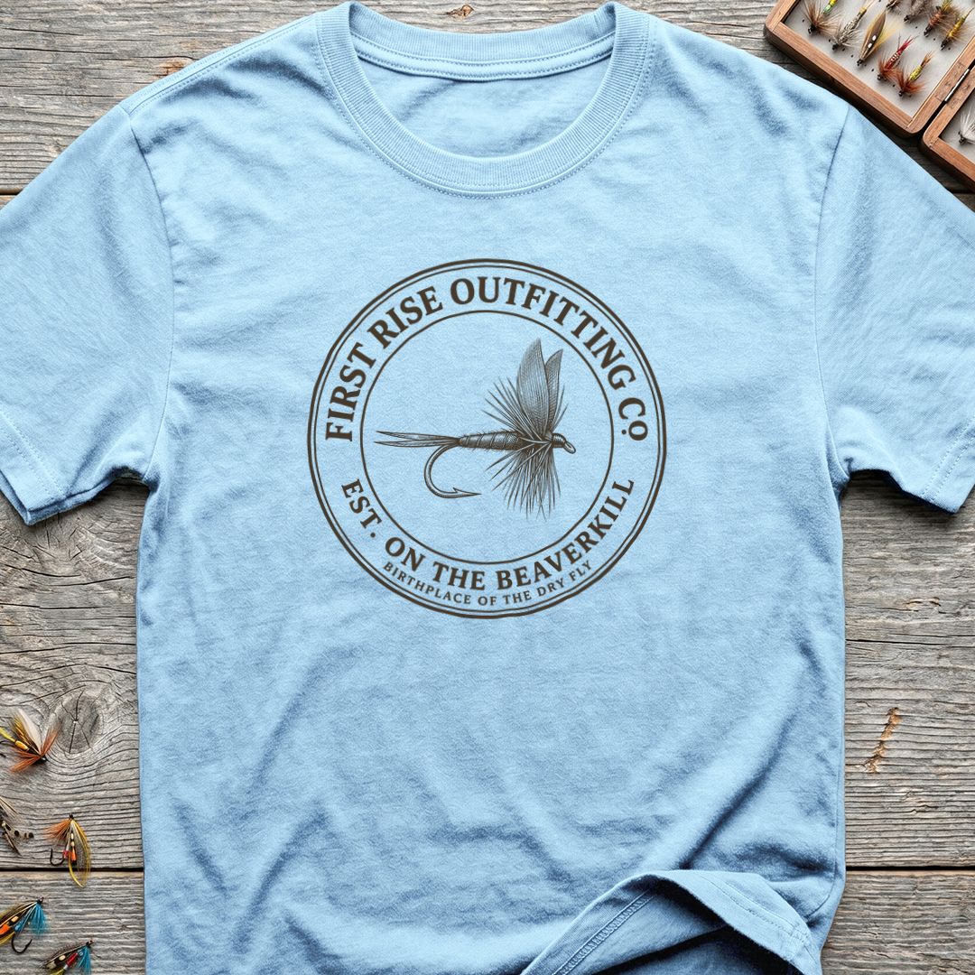 First Rise Outfitting Co - Light Blue t-shirt