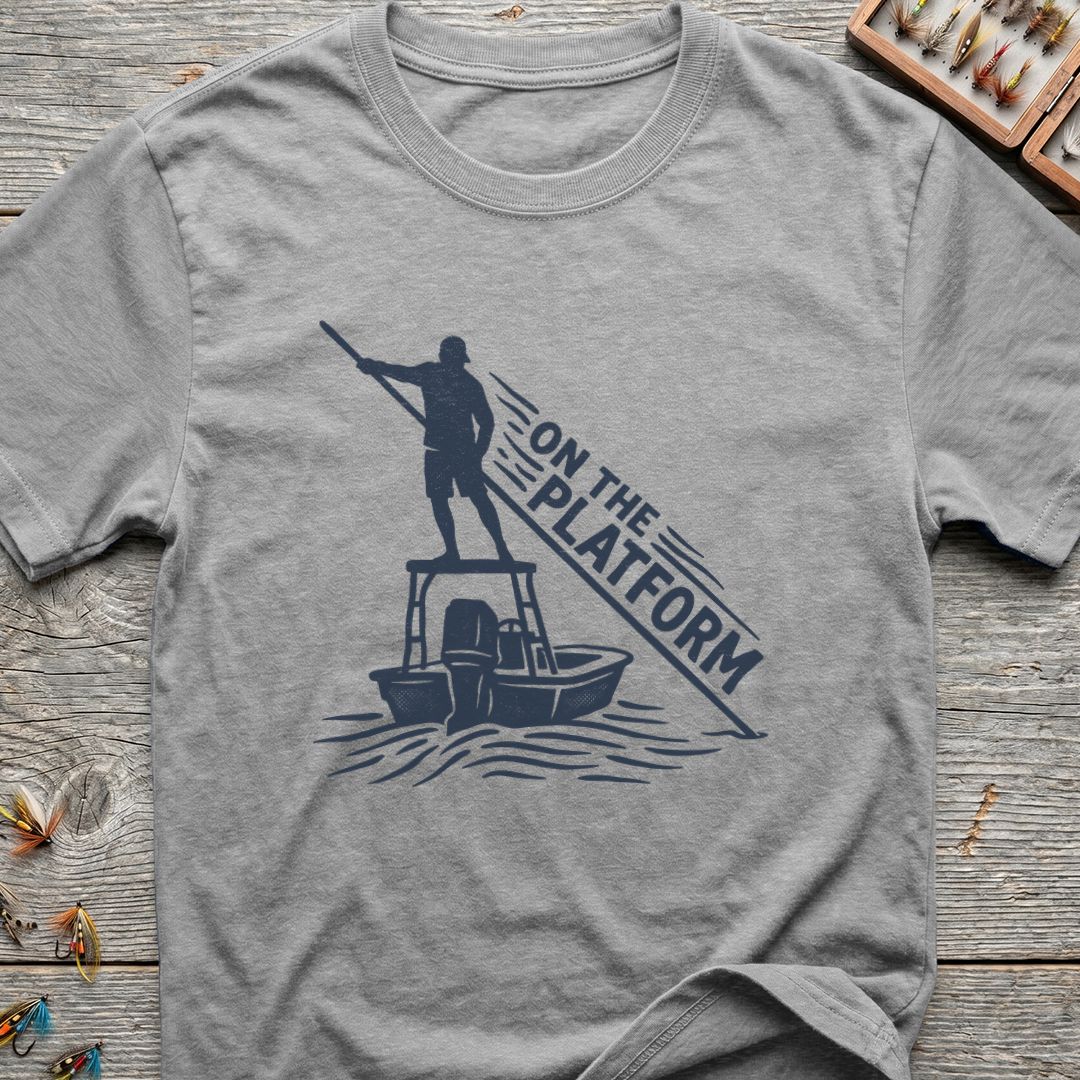 On The Platform Poling - Sport Grey t-shirt