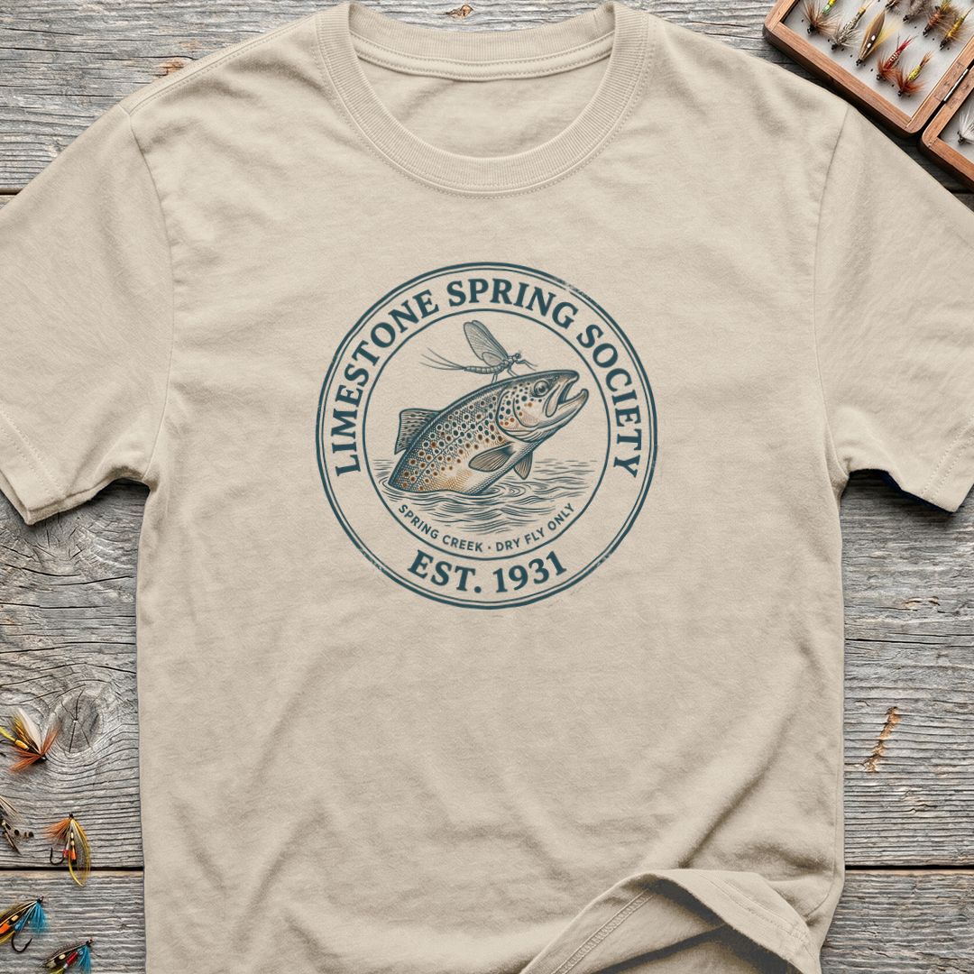 Limestone Spring Society - Natural t-shirt