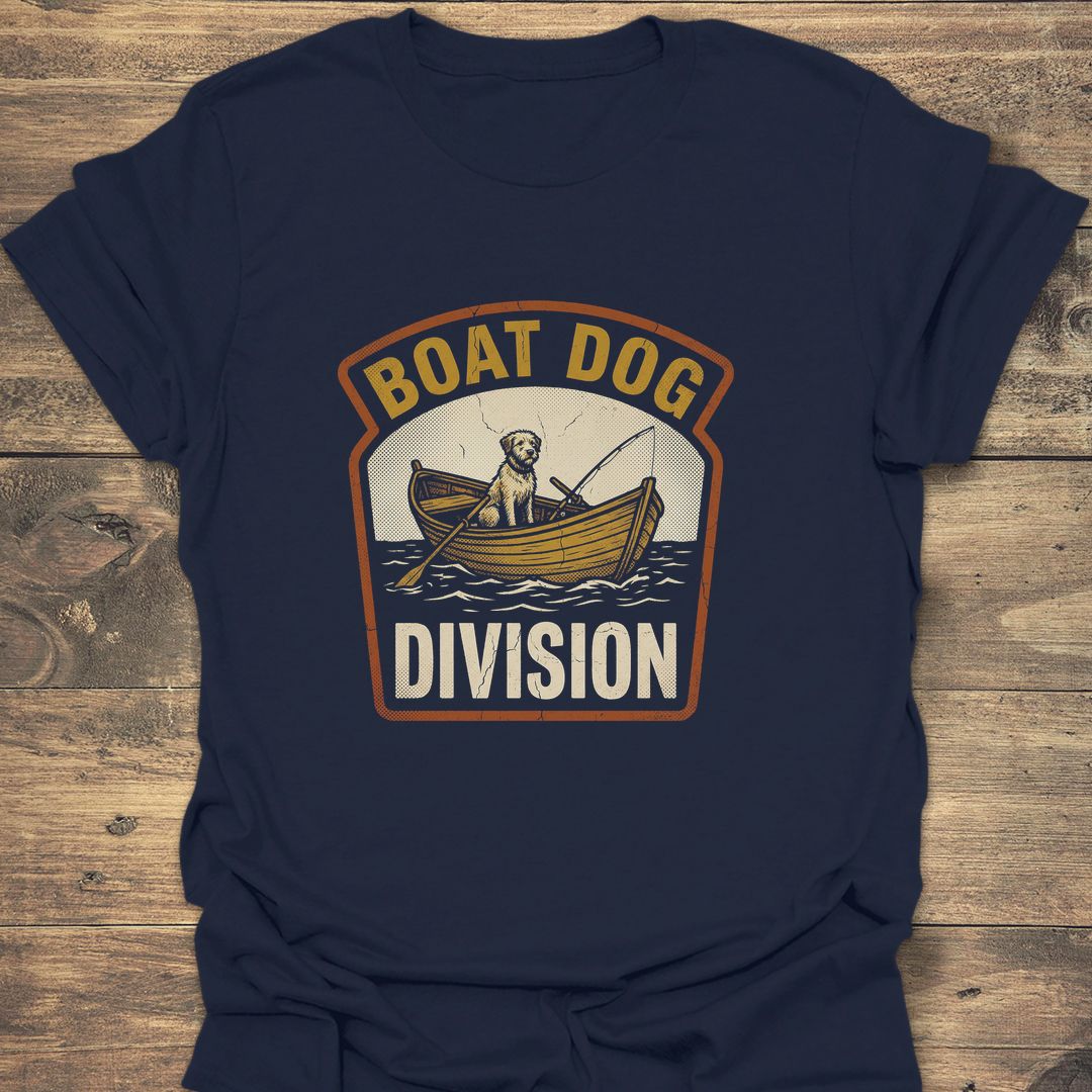 Boat Dog Division - Navy t-shirt