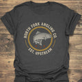 North Fork Angling Co - Dark Heather t-shirt