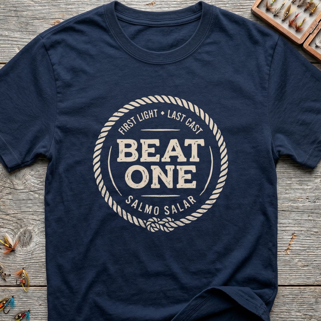 Beat One Salmo Salar - Navy t-shirt