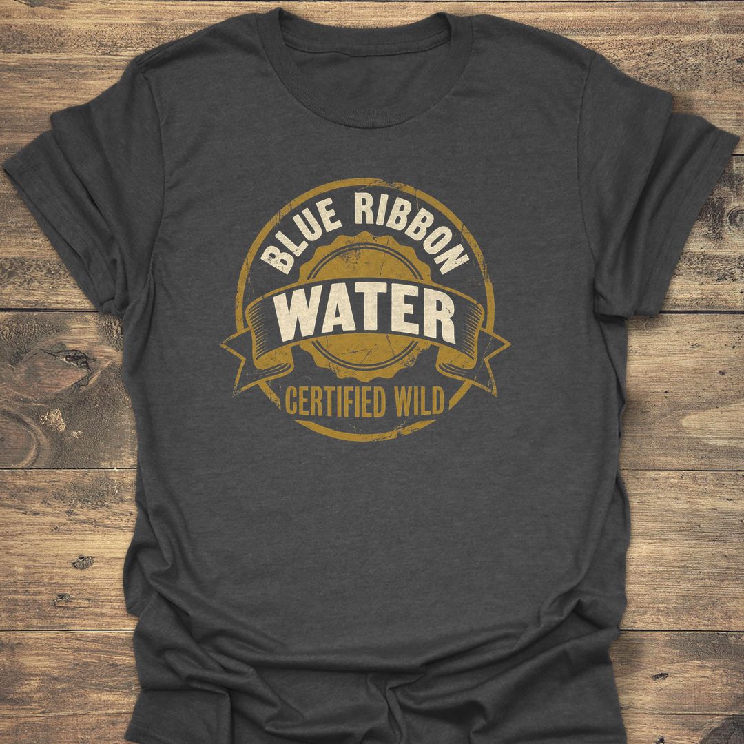 Blue Ribbon Water Certified Wild - Dark Heather t-shirt