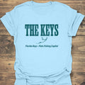 The Keys Flats Fishing - Light Blue t-shirt