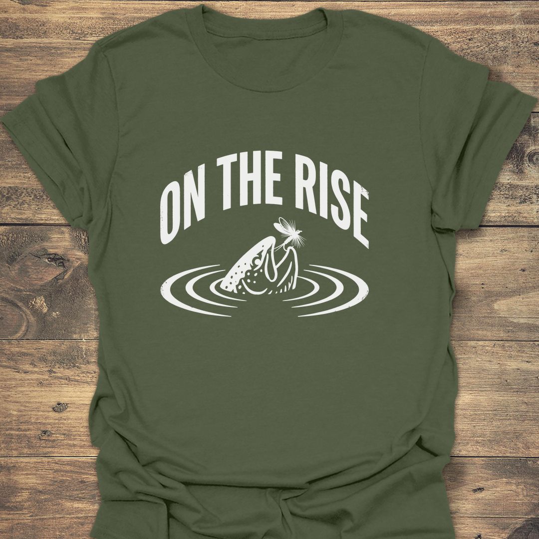 On The Rise - Military Green t-shirt