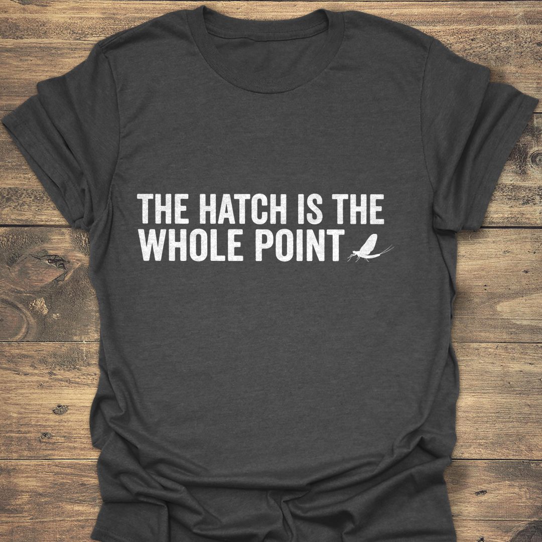 The Hatch Is The Whole - Dark Heather t-shirt