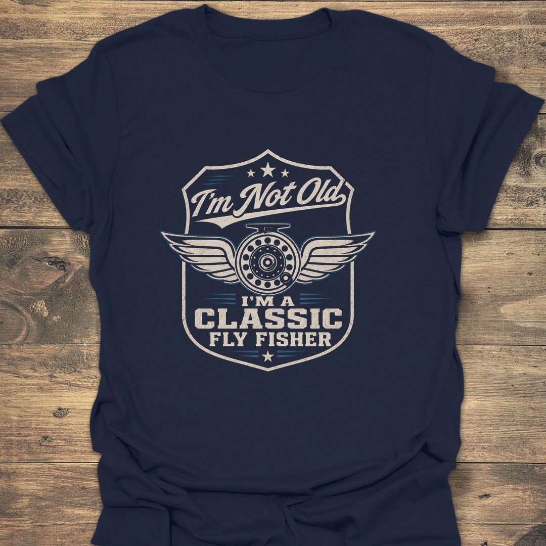 Not Old I'm A Classic - Navy t-shirt