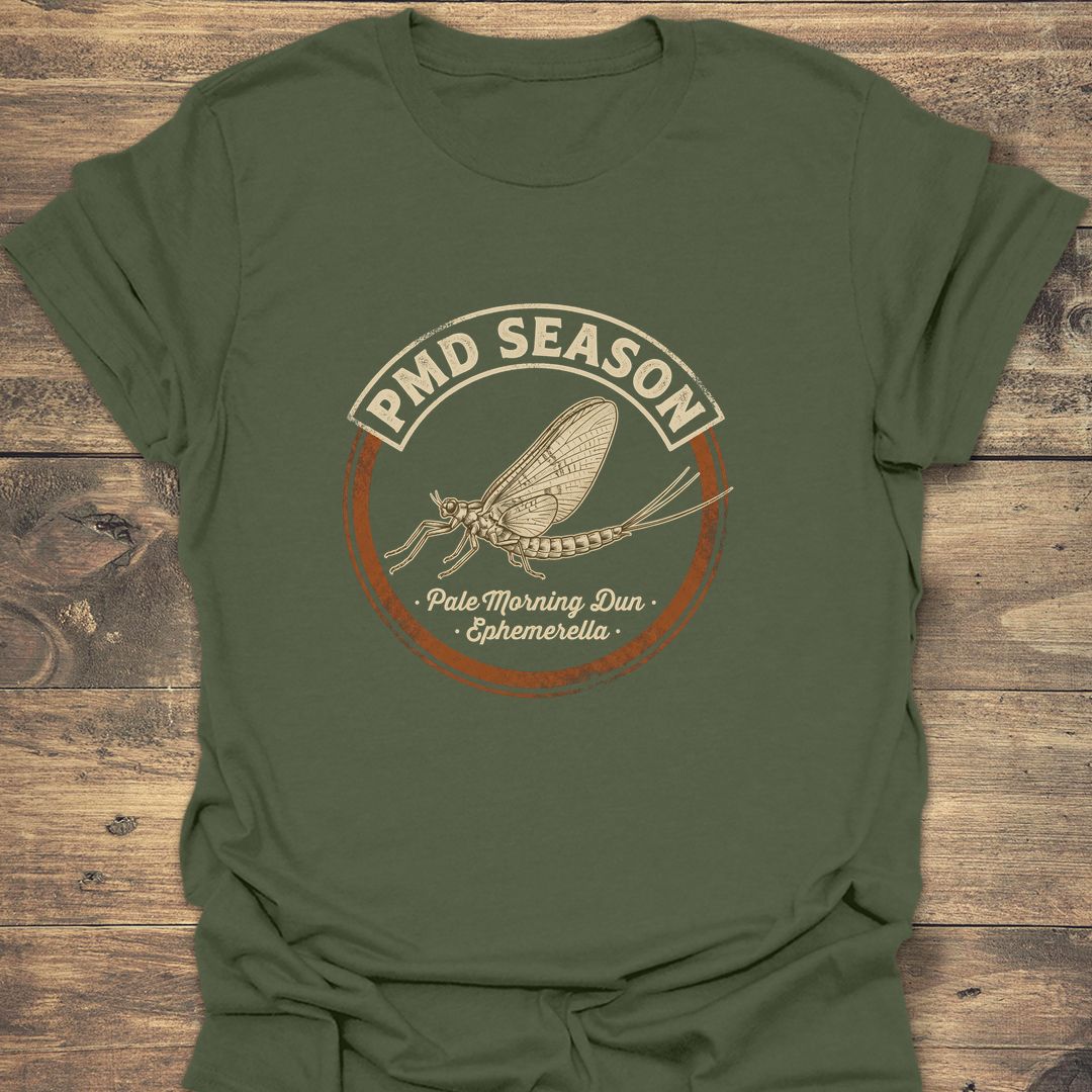 PMD Season Mayfly - Military Green t-shirt
