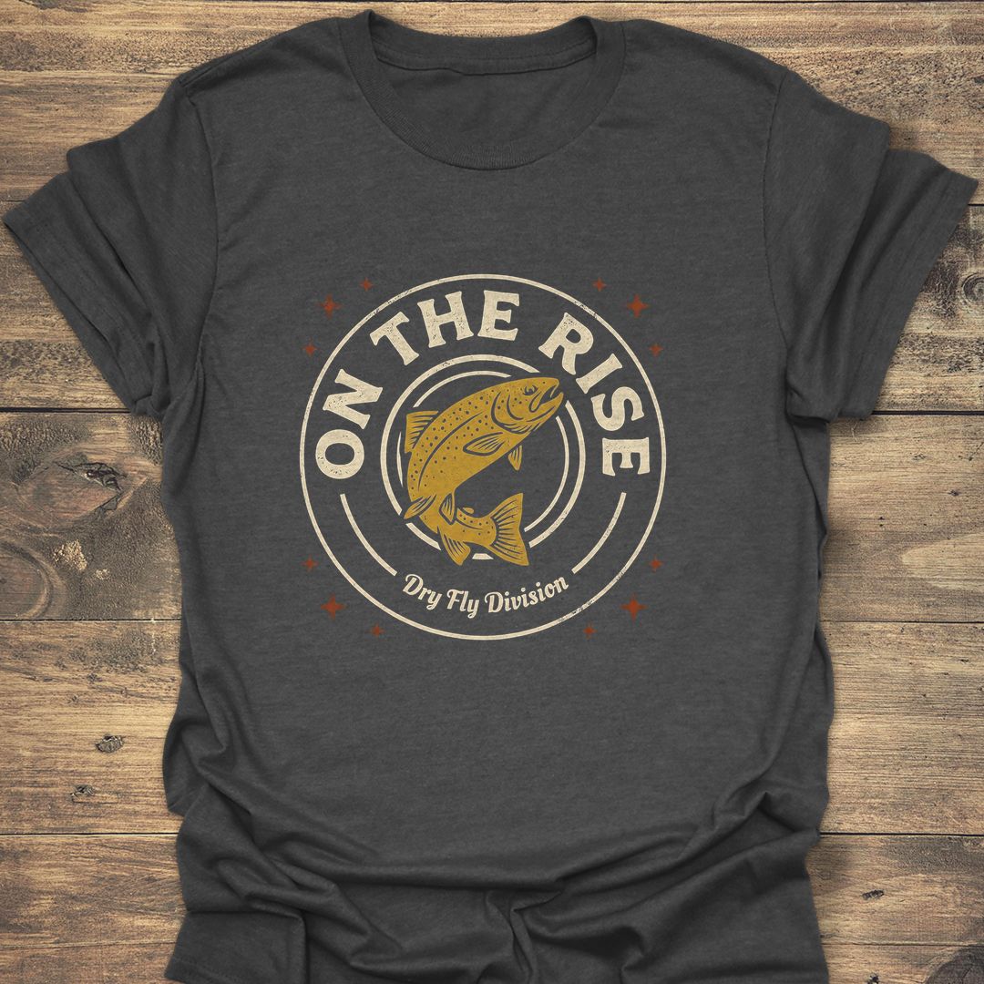 On The Rise - Dark Heather t-shirt