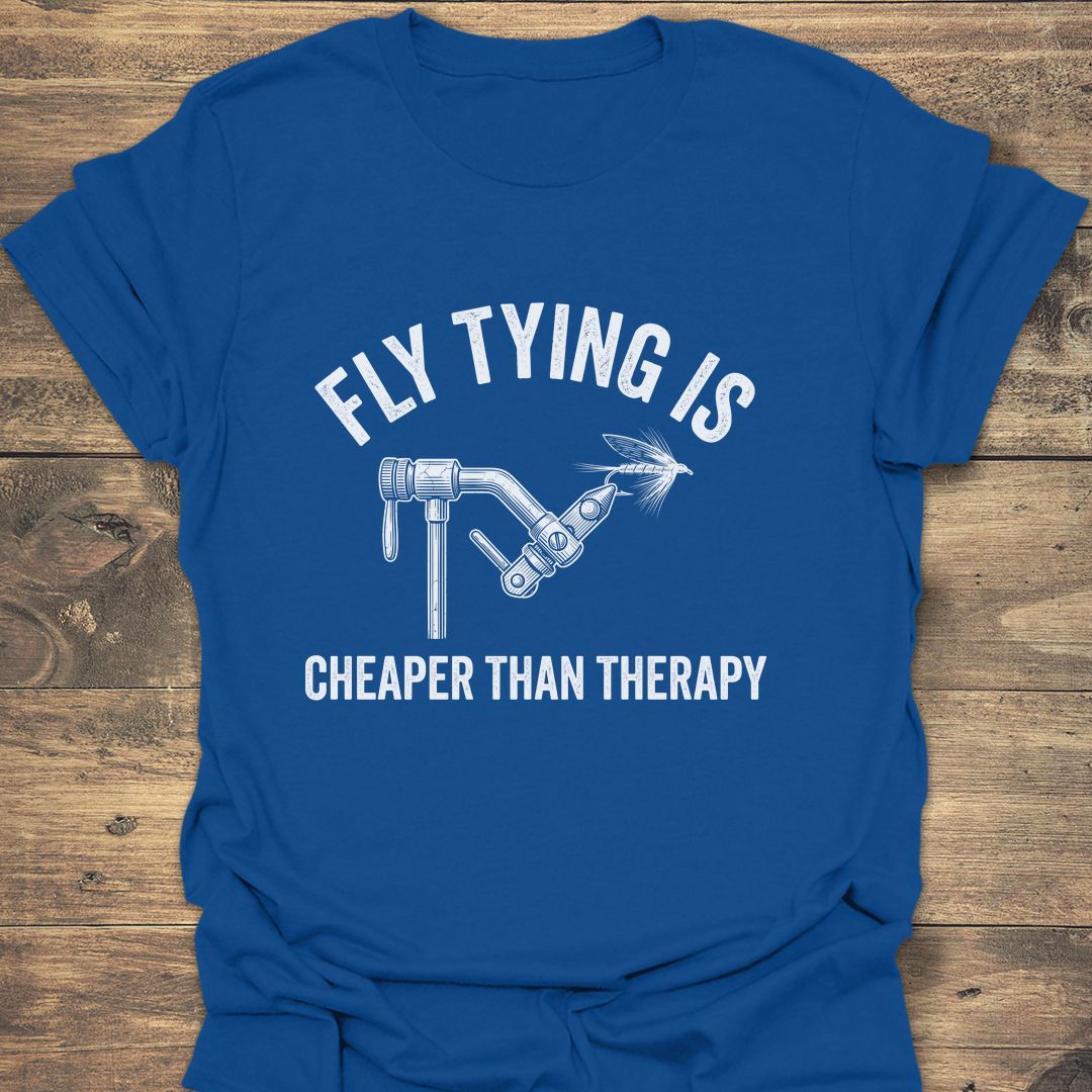 Cheaper Than Therapy - Royal t-shirt