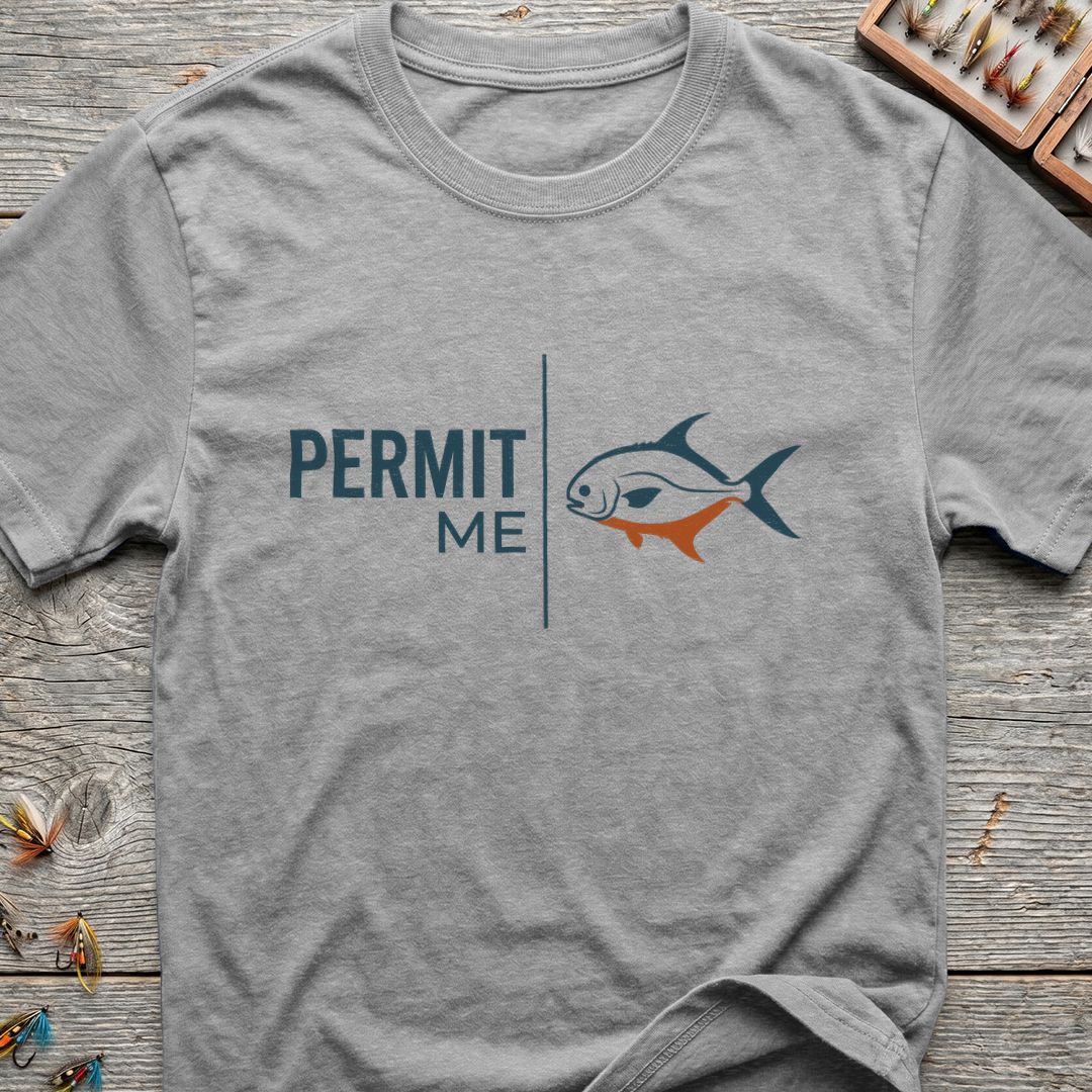 Permit Me - Sport Grey t-shirt