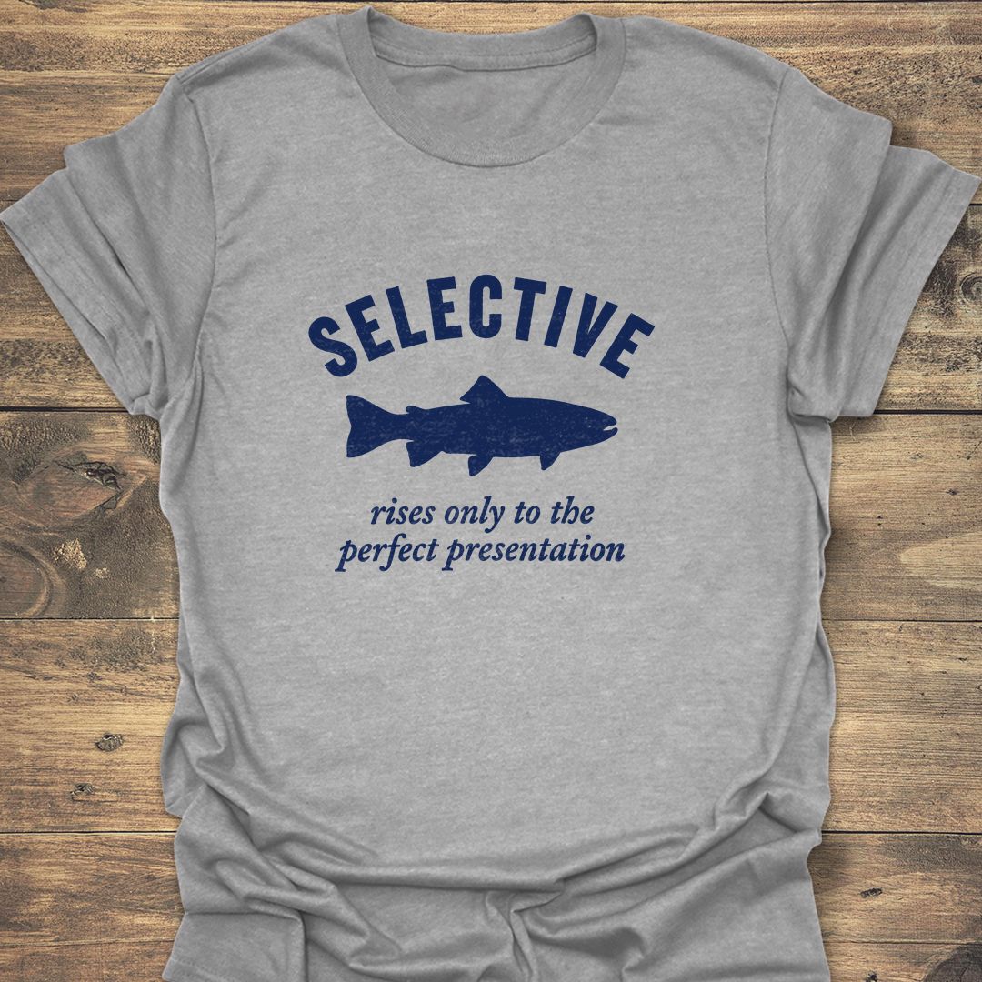 Selective Rises Perfect Presentation - Sport Grey t-shirt