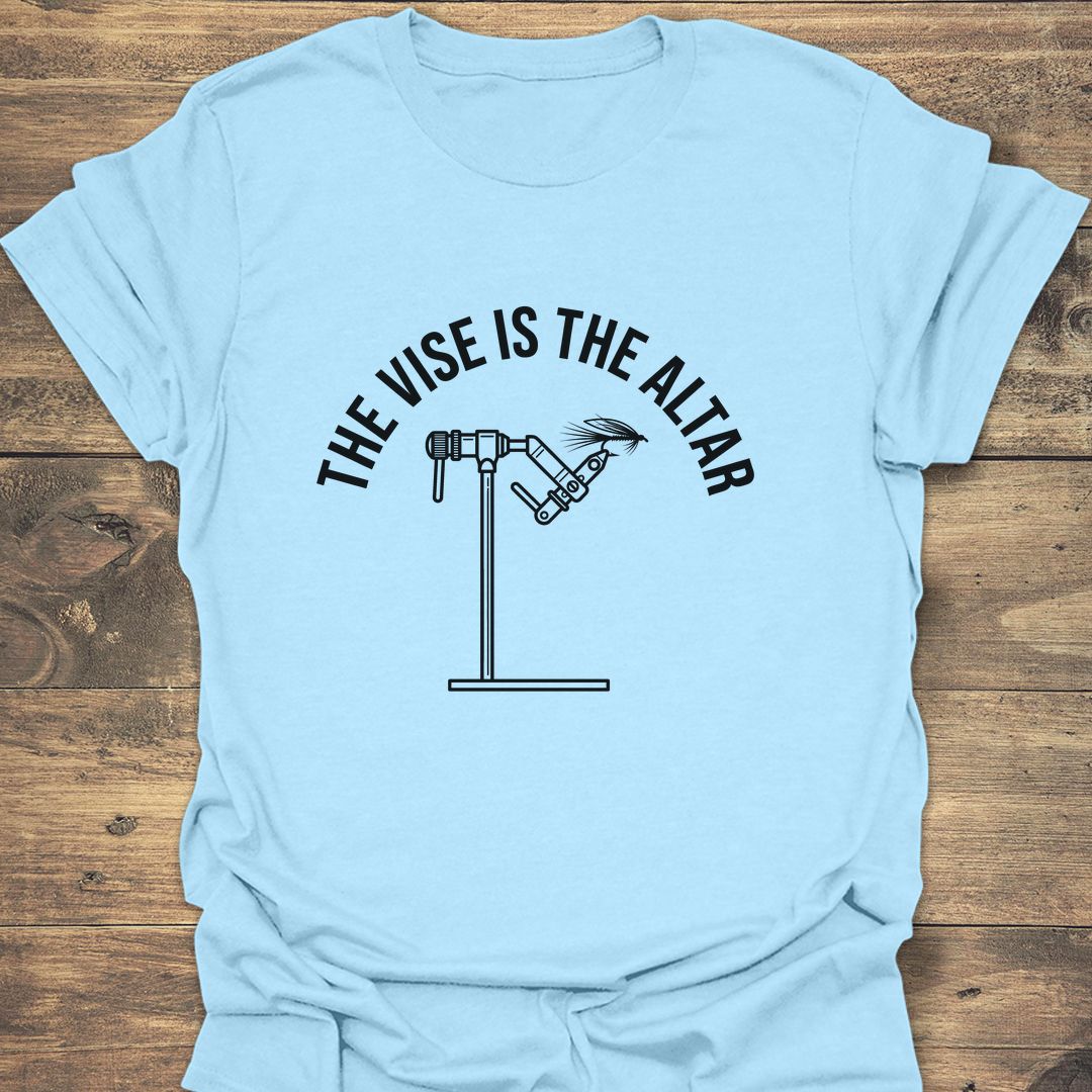 The Vise Is The Altar - Light Blue t-shirt