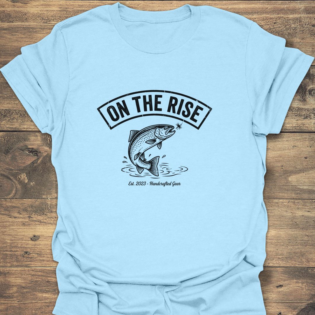 On The Rise Trout - Light Blue t-shirt