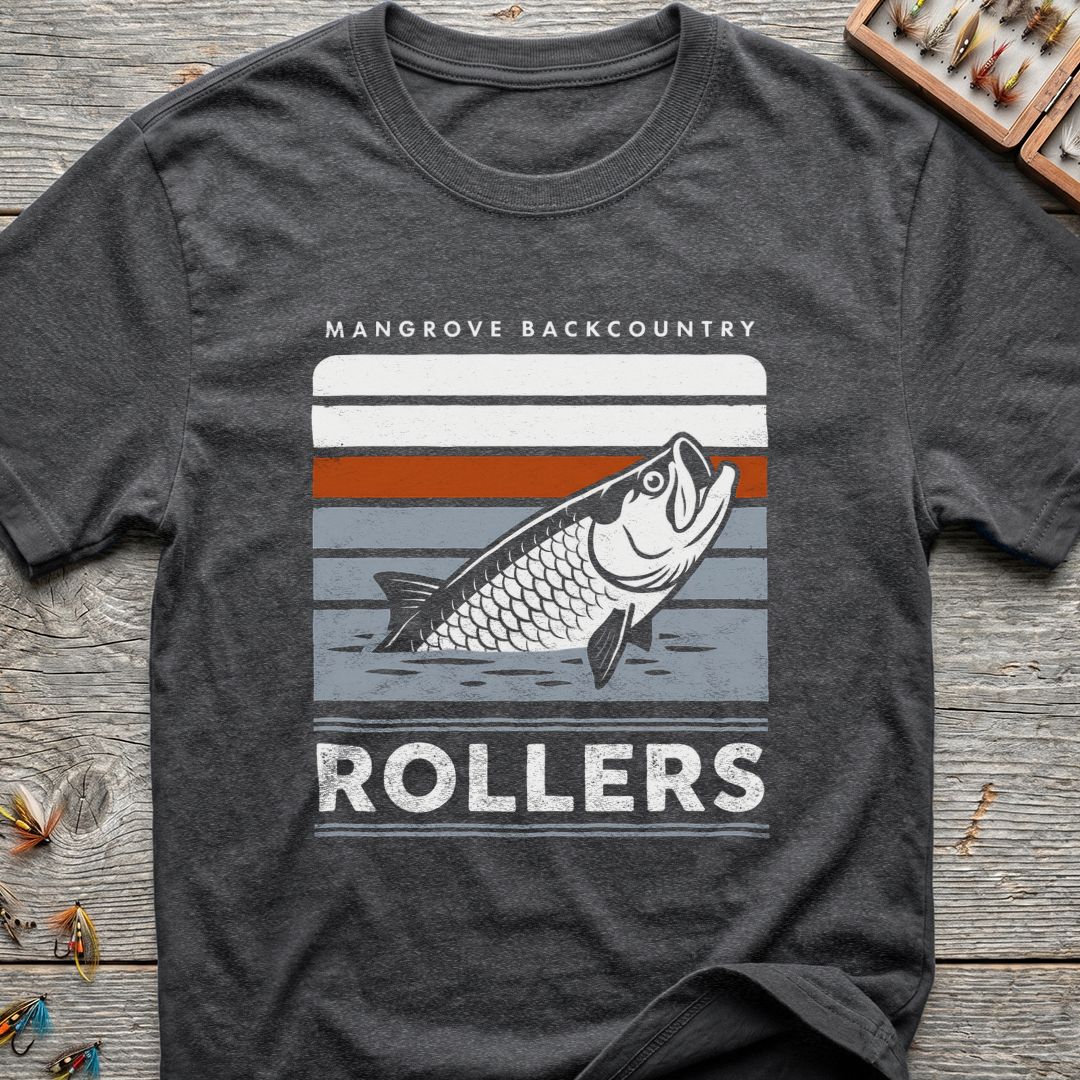 Mangrove Backcountry Rollers - Dark Heather t-shirt