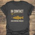 In Contact Euro Nymphing Syndicate - Dark Heather t-shirt