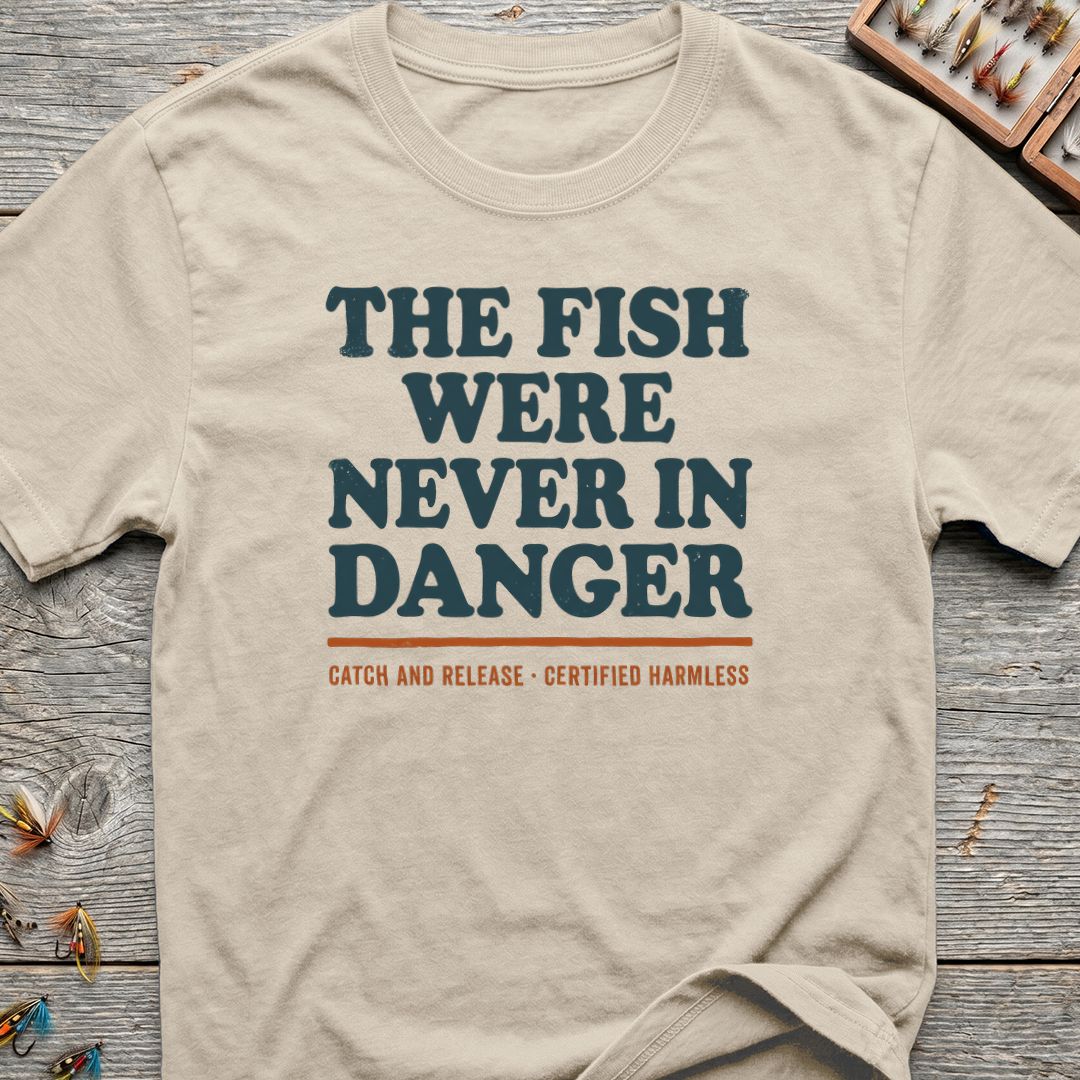 Fish Were Never In Danger - Natural t-shirt
