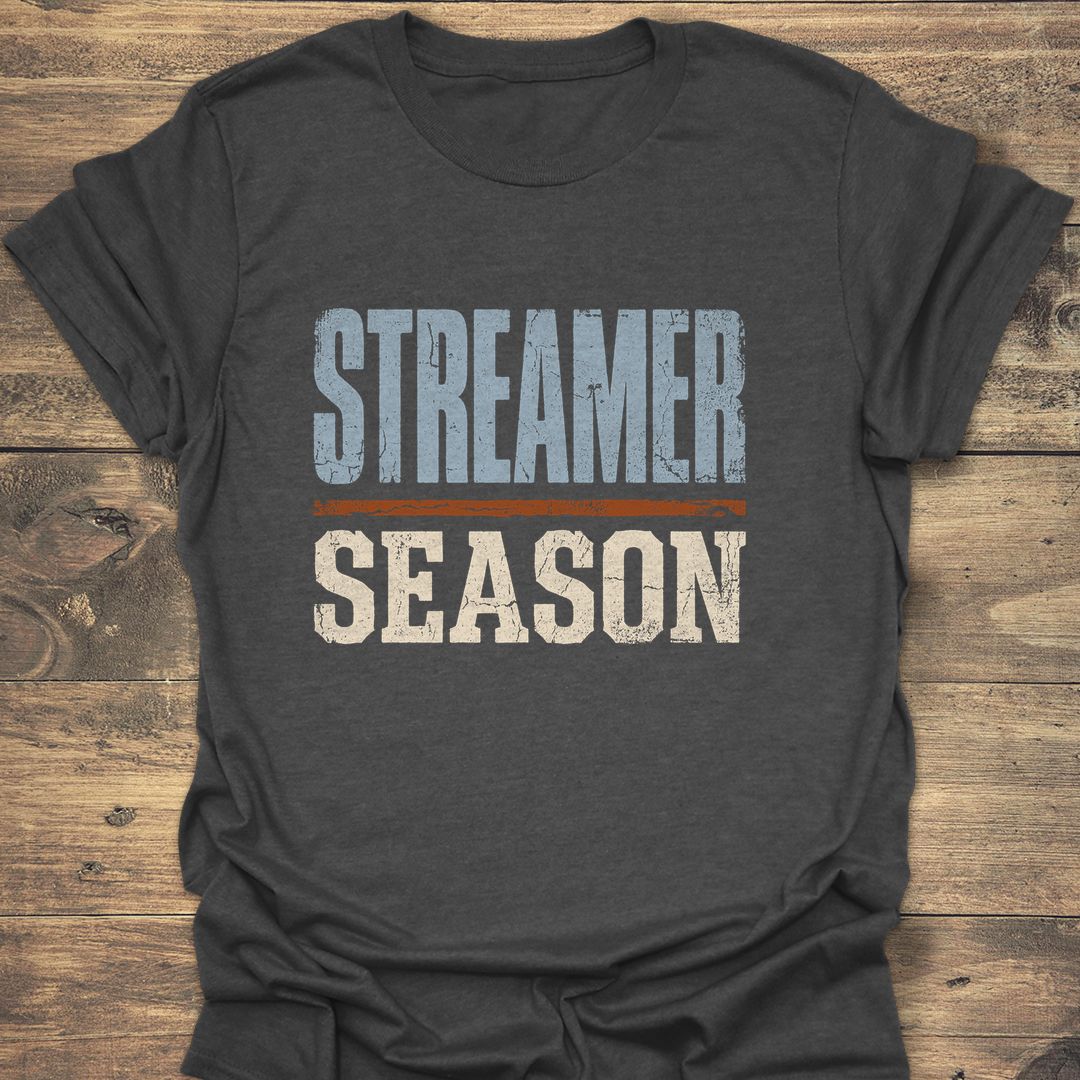 Streamer Season - Dark Heather t-shirt