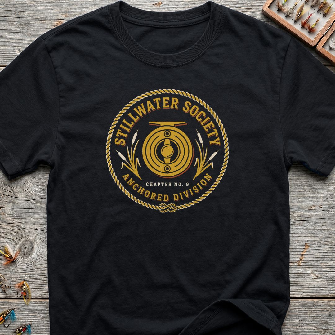 Stillwater Society Anchored Division - Black t-shirt