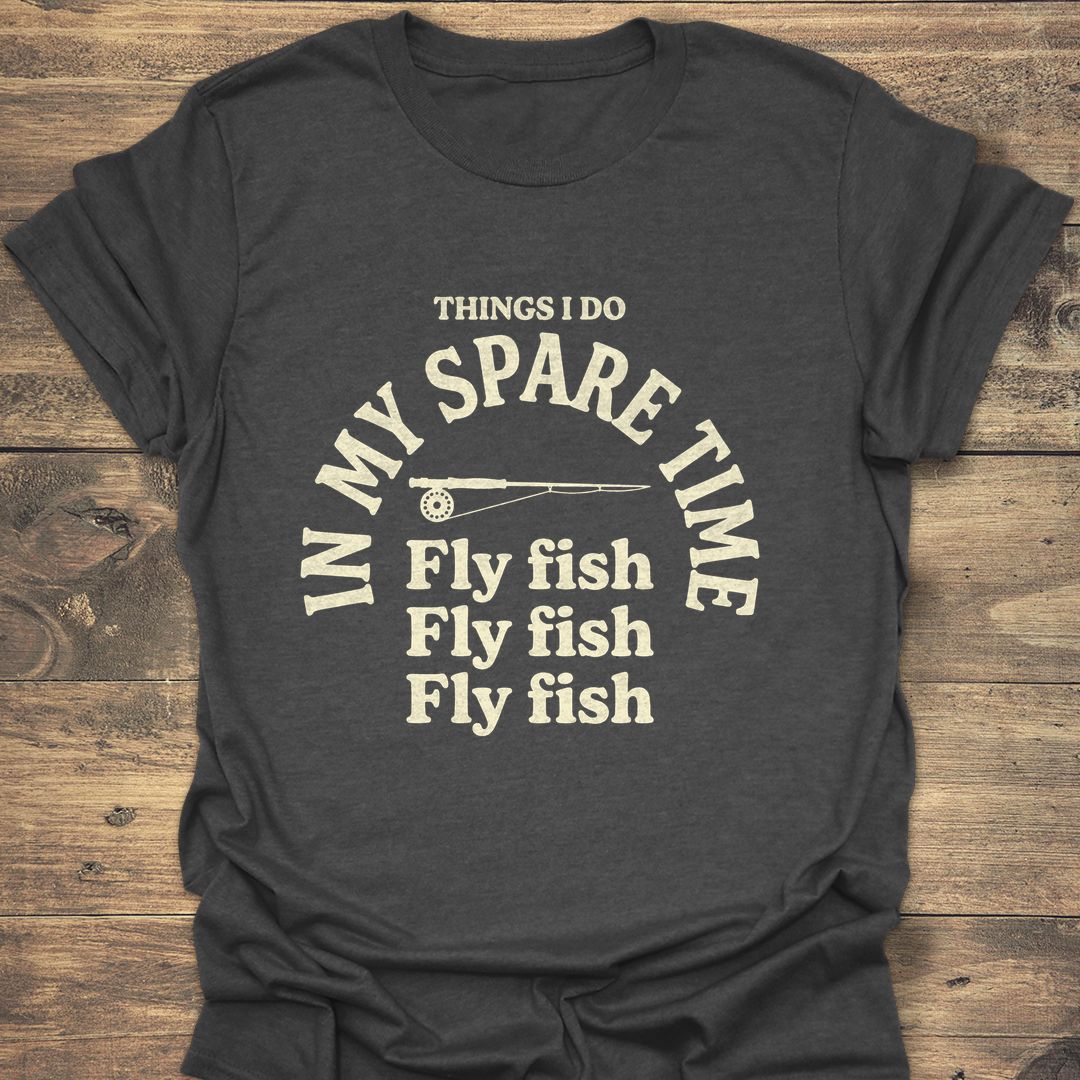 Things I Do In My - Dark Heather t-shirt