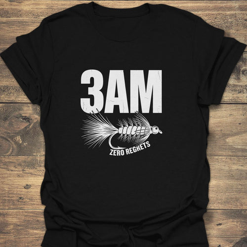 3AM Zero Regrets - Black t-shirt