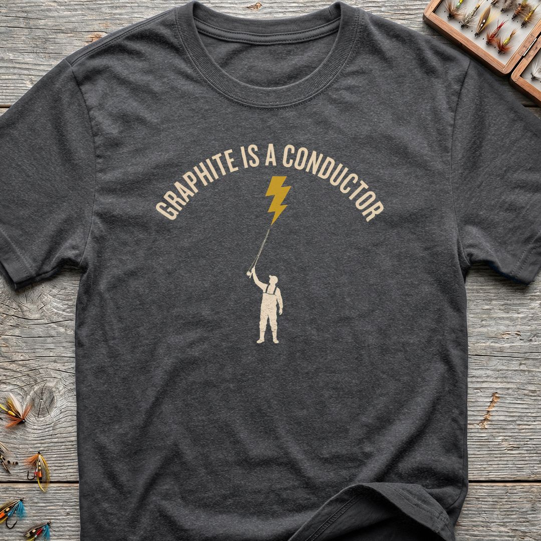 Graphite Is A Conductor - Dark Heather t-shirt