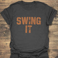 Swing It - Dark Heather t-shirt