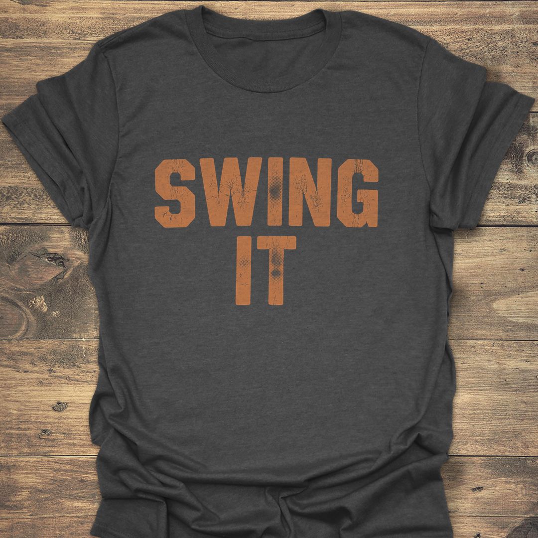Swing It - Dark Heather t-shirt