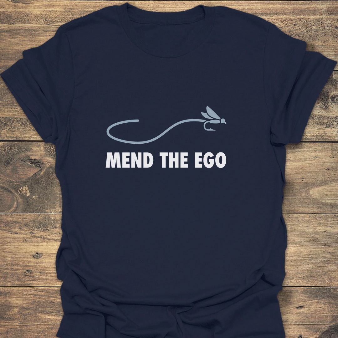 Mend The Ego - Navy t-shirt