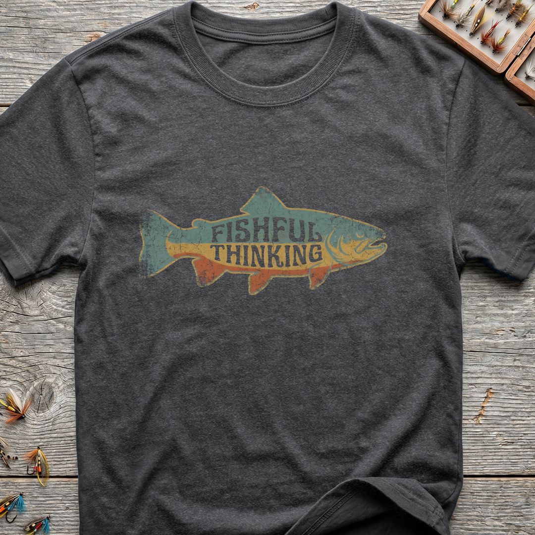 - Dark Heather t-shirt