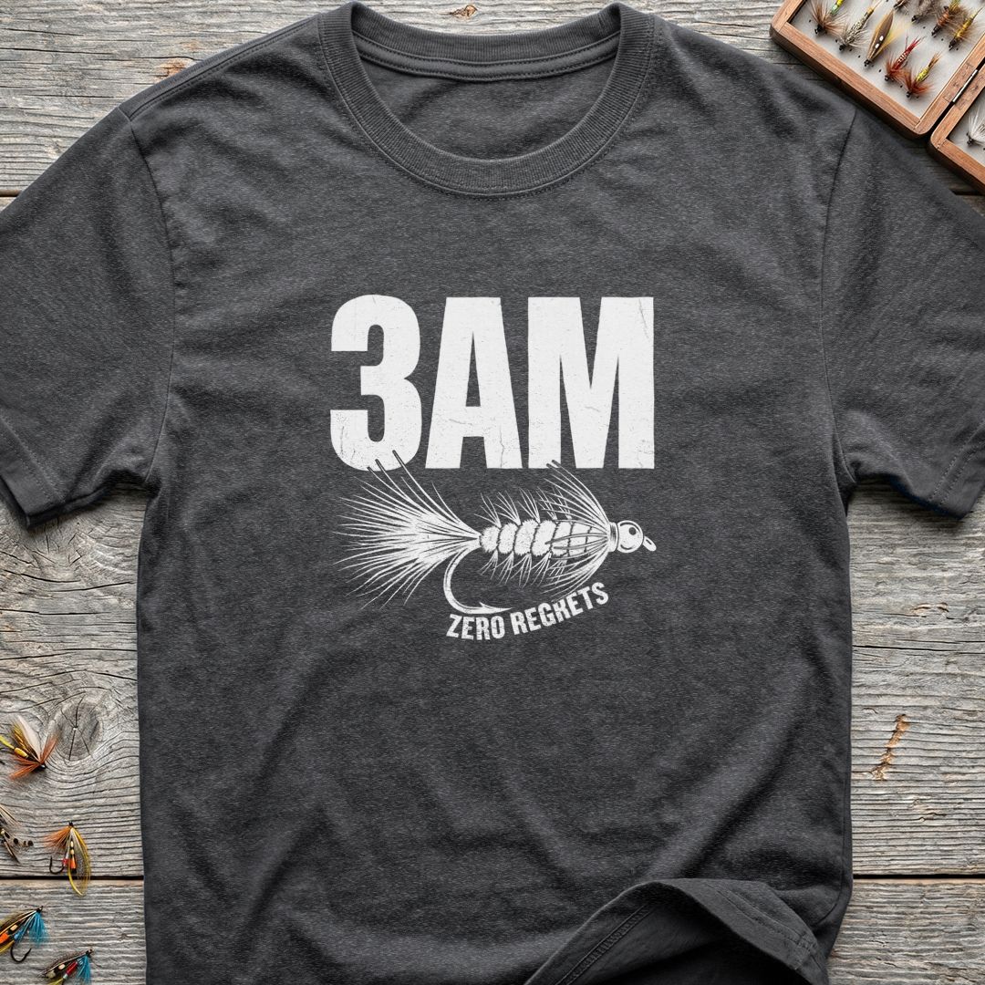 - Dark Heather t-shirt