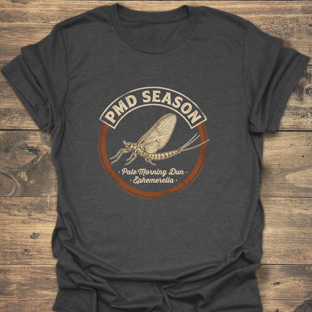 PMD Season Mayfly - Dark Heather t-shirt