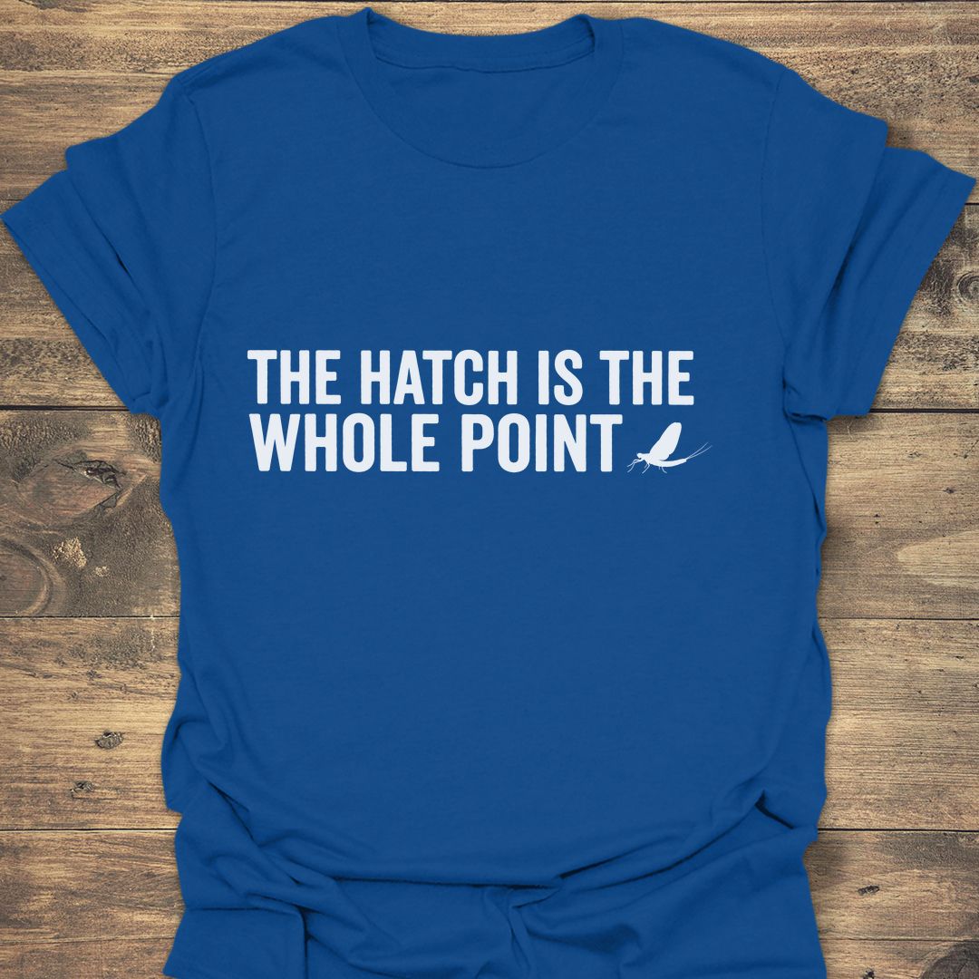 The Hatch Is The Whole - Royal t-shirt