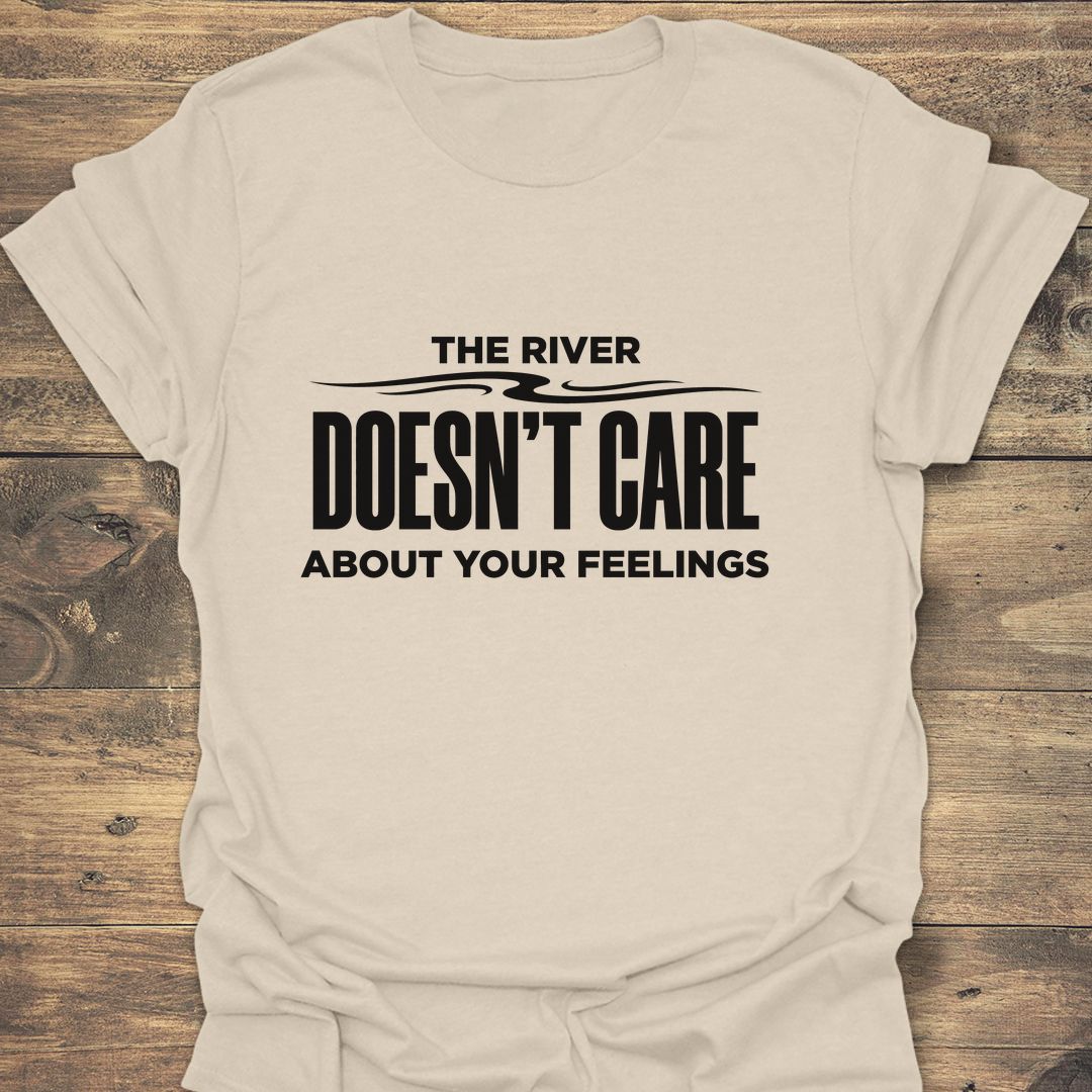 River Doesn't Care - Natural t-shirt