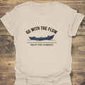 Go With The Flow - Natural t-shirt