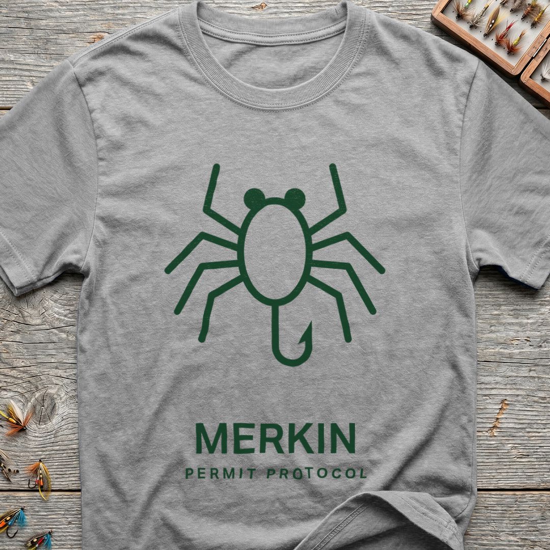 Merkin Permit Protocol - Sport Grey t-shirt