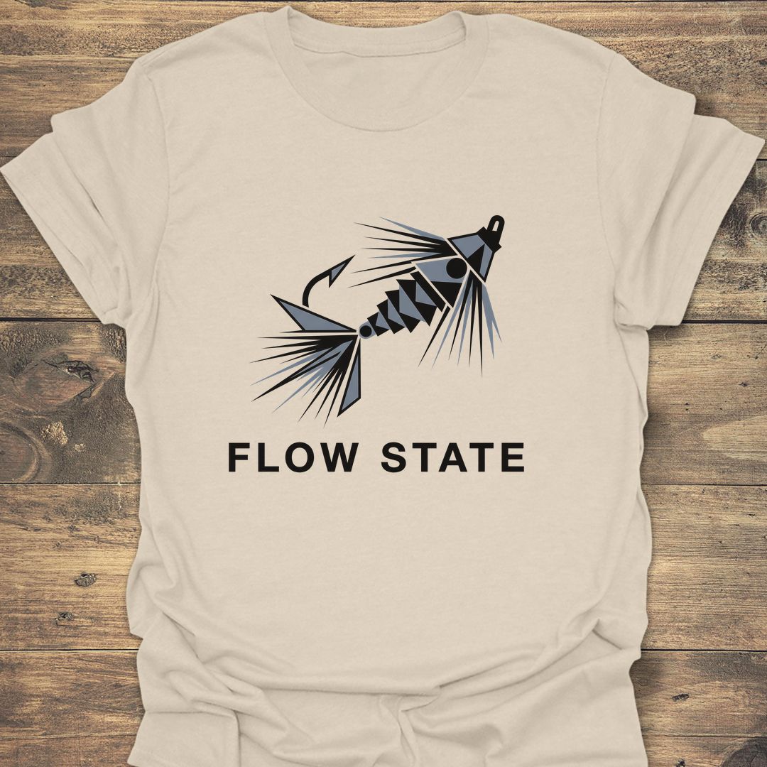 Flow State Nymph - Natural t-shirt