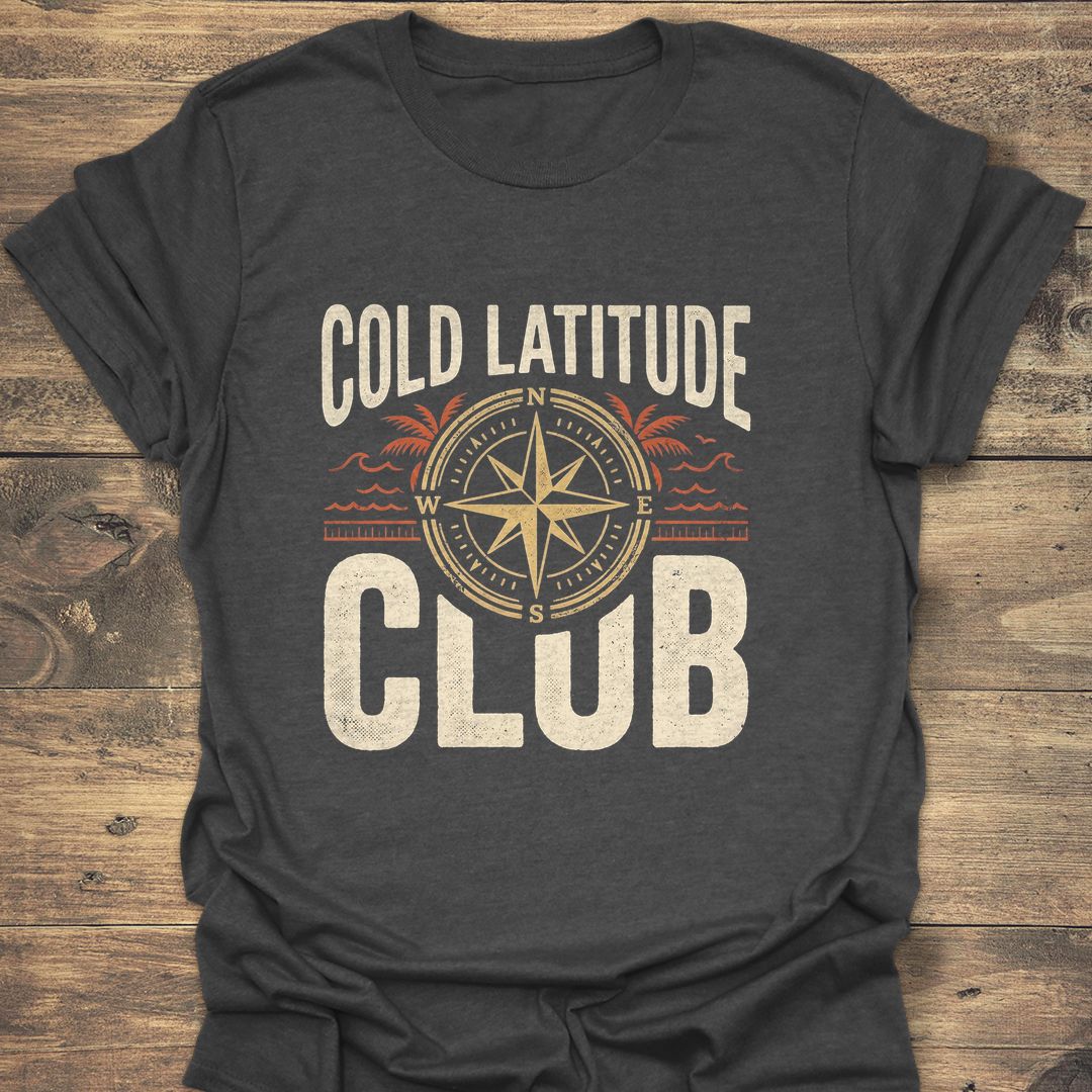 Cold Latitude Club - Dark Heather t-shirt