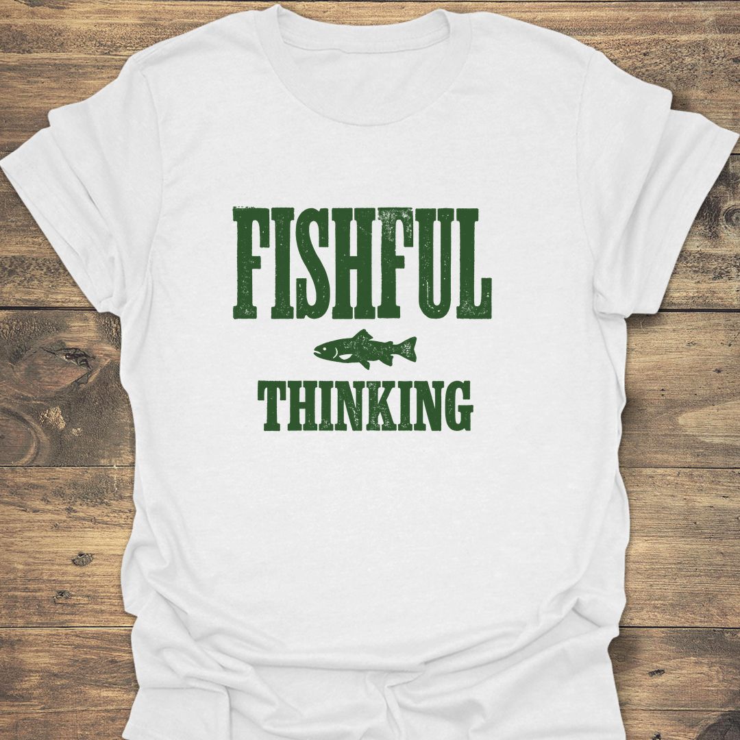 Fishful Thinking - White t-shirt