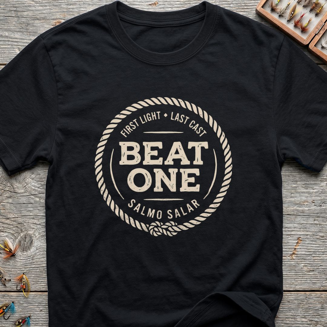Beat One Salmo Salar - Black t-shirt